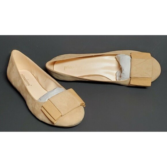 PRIMADONNA COLLECTION WOMEN'S EURO 36 BOW ON TOE CAMEL NEW /BOX 08061 - Picture 9 of 12
